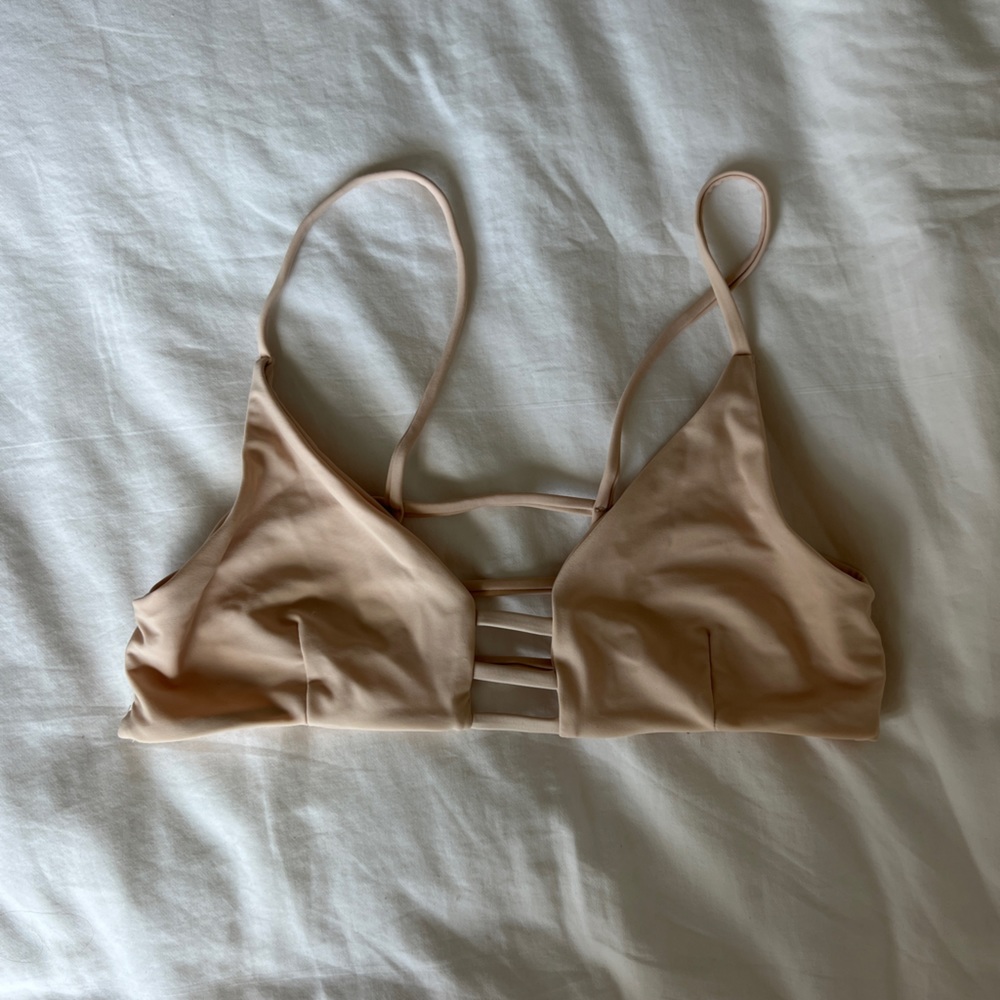 Zaful Nude Bikini Top